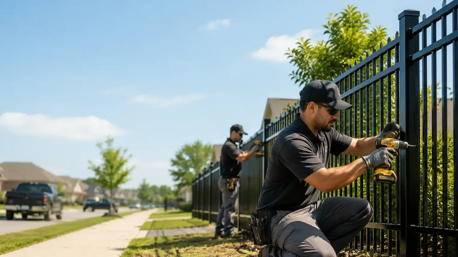Metal Fence Installation in Bloomingdale, IL